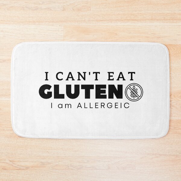 Item preview, I can't eat gluten. I am allergic. designed and sold by Creativity Zone.
