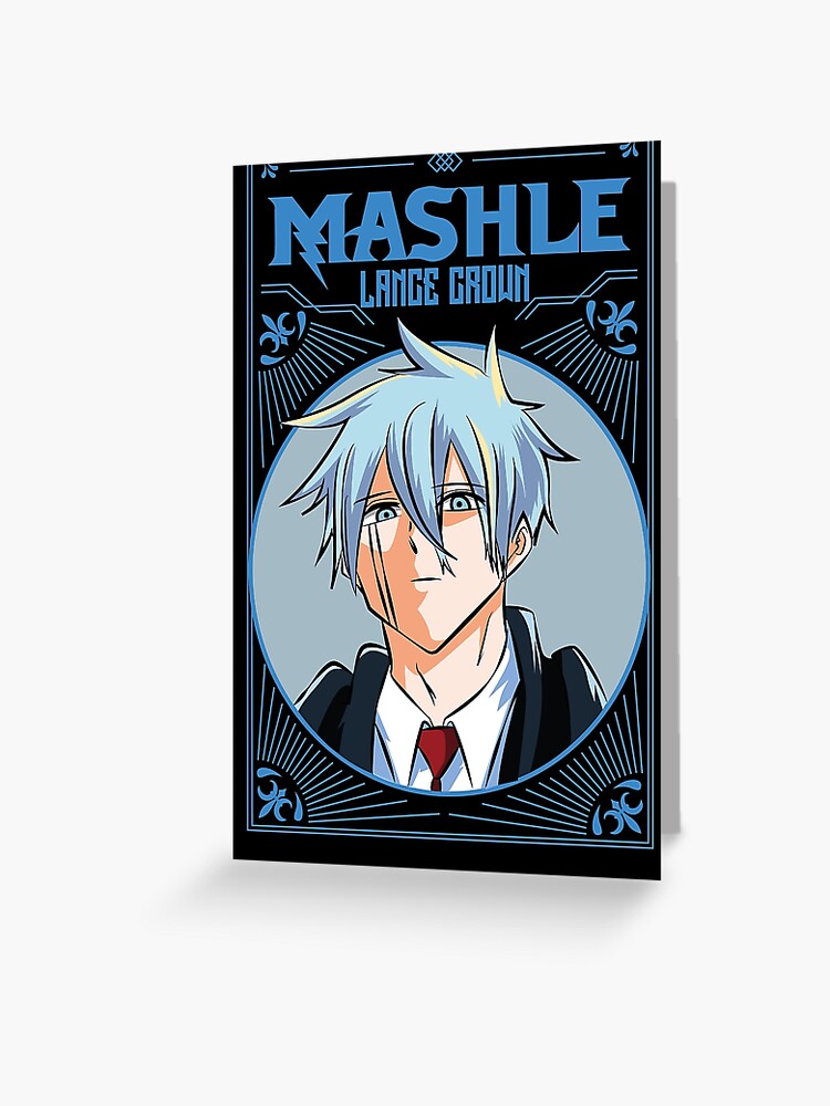 Muscular Anime Boy | Greeting Card