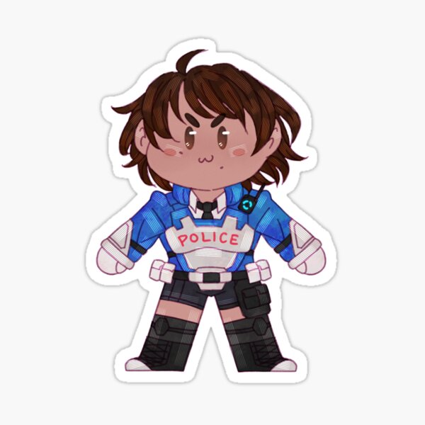 Astral Chain Protagonist (F) Sticker