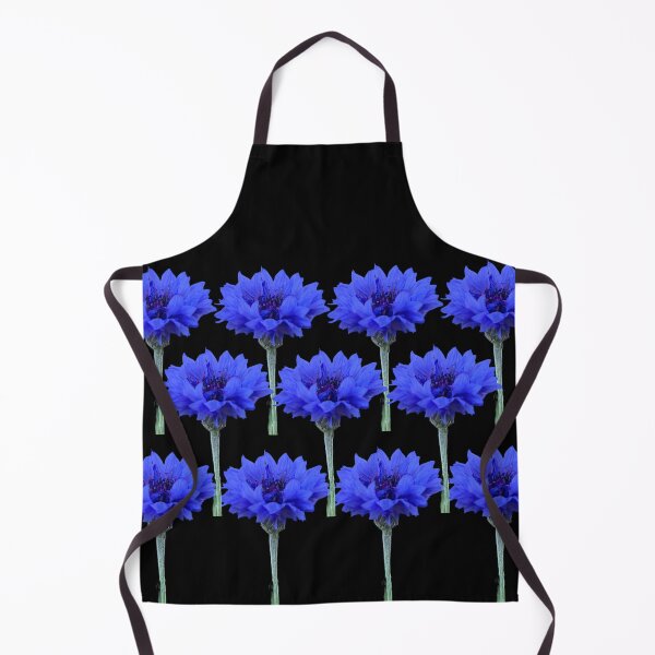 Item preview, Cornflowers with black background designed and sold by Binas-gallery.