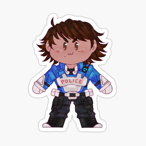 Astral Chain Protagonist (M) Sticker
