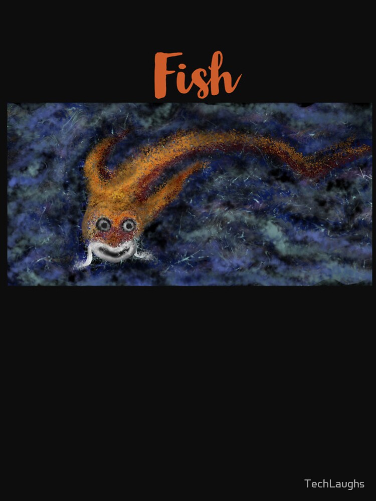 Thumbnail 4 of 4, iPhone Case, Fish designed and sold by TechLaughs.