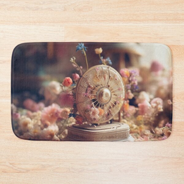 Item preview, "Mini Vintage Floral Fan." designed and sold by CherNikDesigns.