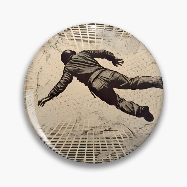 Artikelvorschau, Myself falling to infinity in a multidimensional abyss entworfen und verkauft von SingularityGeek.