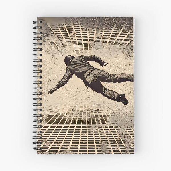 Item preview, Myself falling to infinity in a multidimensional abyss designed and sold by SingularityGeek.