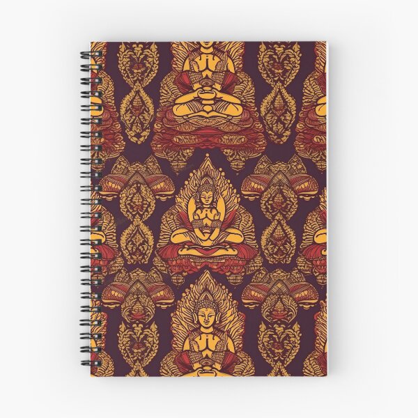 Item preview, The golden buddha pattern designed and sold by TheInspiredAI.