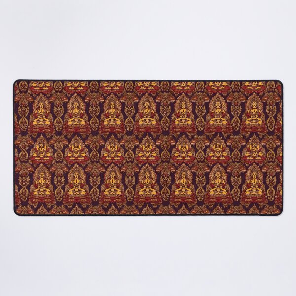 Item preview, The golden buddha pattern designed and sold by TheInspiredAI.