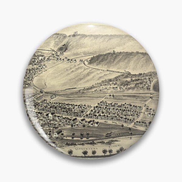 Item preview, Peckville, Pennsylvania (1892) designed and sold by allhistory.