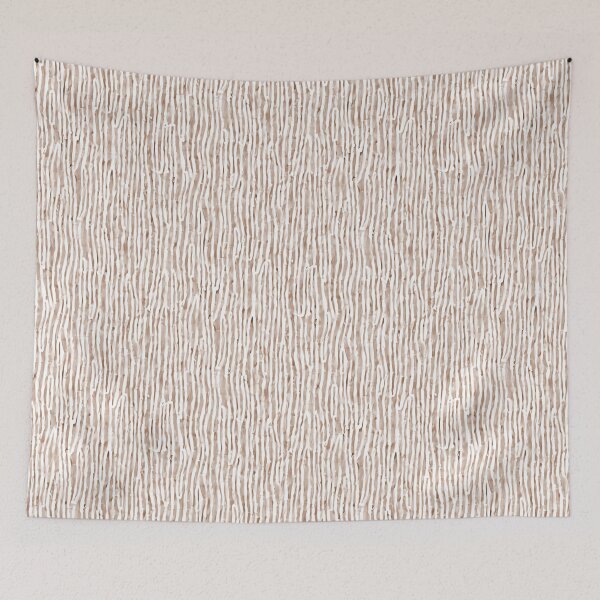 Item preview, Stripes, watercolor pattern, beige designed and sold by i-cottagedesign.