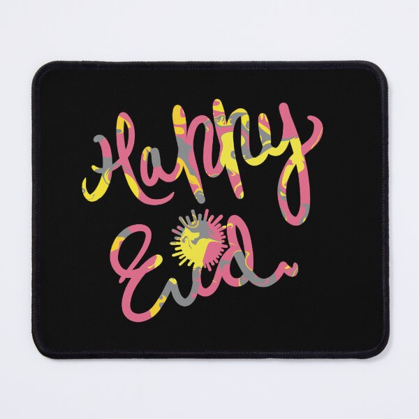 Item preview, Happy Eid Festival Sunshine Greetings Hand Lettering Yellow designed and sold by chuckletuckle.