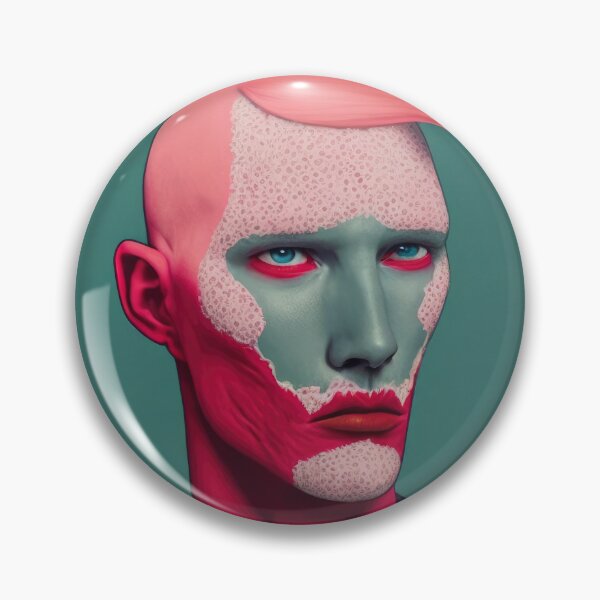 Item preview, Surreal Man Portrait designed and sold by aiko-art.