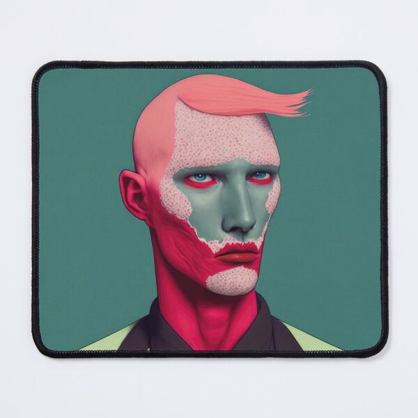 Item preview, Surreal Man Portrait designed and sold by aiko-art.