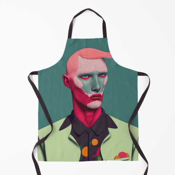 Item preview, Surreal Man Portrait designed and sold by aiko-art.