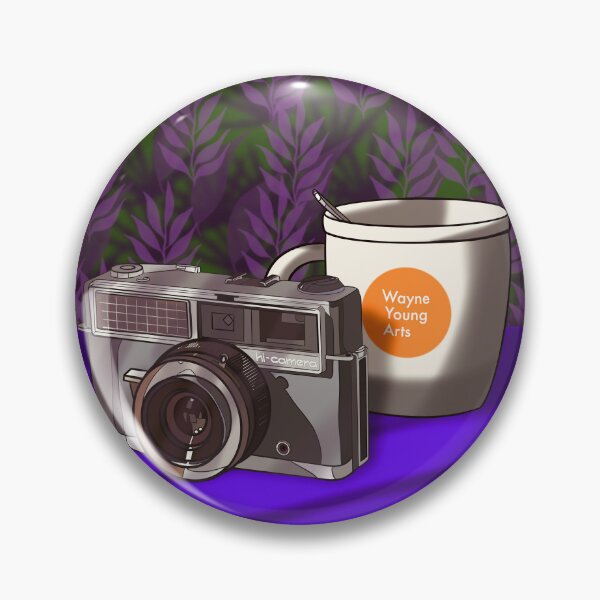 Item preview, Hi-camera and Coffee (WYA Logo) designed and sold by Wayne Young Arts.