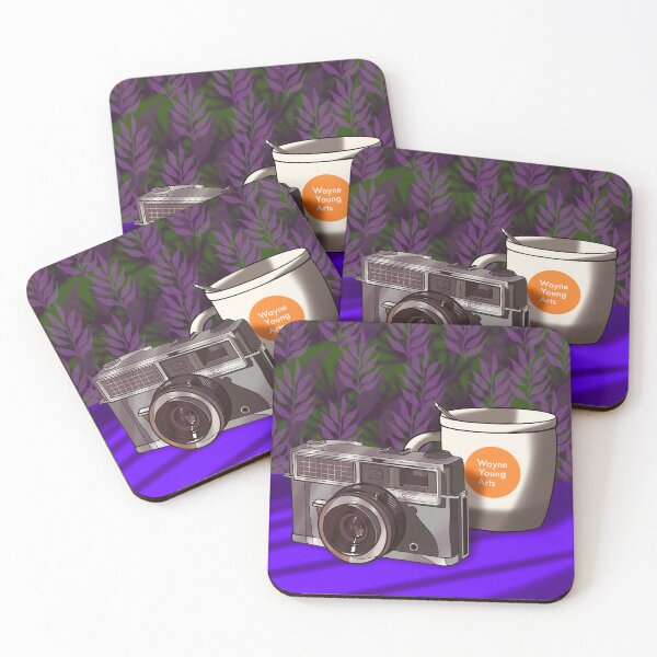 Item preview, Hi-camera and Coffee (WYA Logo) designed and sold by Wayne Young Arts.