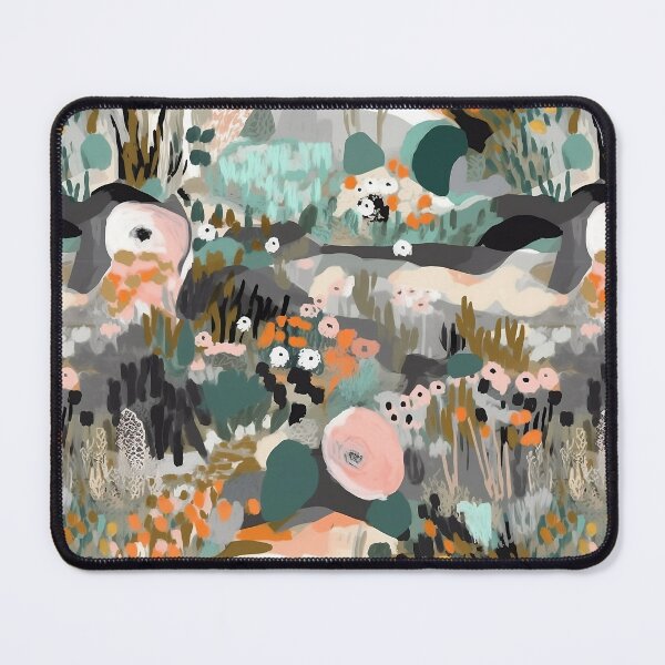 Item preview, California Superbloom Poppies Abstract Landscape Floral Pattern designed and sold by semisoberme.