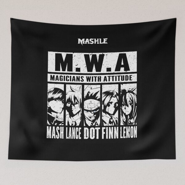 Item preview, MASHLE: MAGIC AND MUSCLES (M.W.A. MAGICIANS WITH ATTITUDE) GRUNGE STYLE designed and sold by FunGangStore.