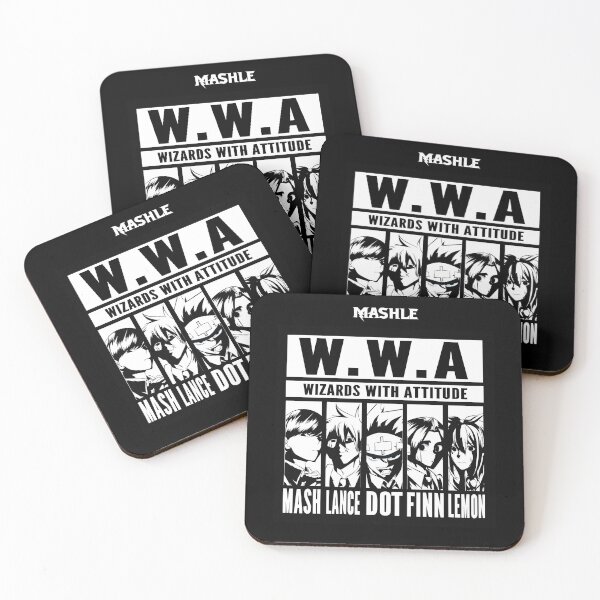 Item preview, MASHLE: MAGIC AND MUSCLES (W.W.A. WIZARDS WITH ATTITUDE) designed and sold by FunGangStore.