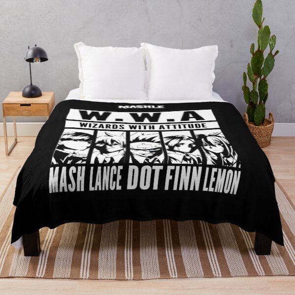 Item preview, MASHLE: MAGIC AND MUSCLES (W.W.A. WIZARDS WITH ATTITUDE) designed and sold by FunGangStore.