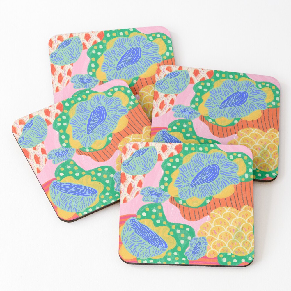 Item preview, Coasters (Set of 4) designed and sold by DroolStudio.