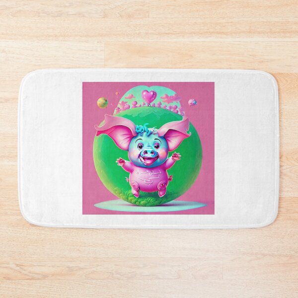 Item preview, Delighted pig designed and sold by yaiyen.
