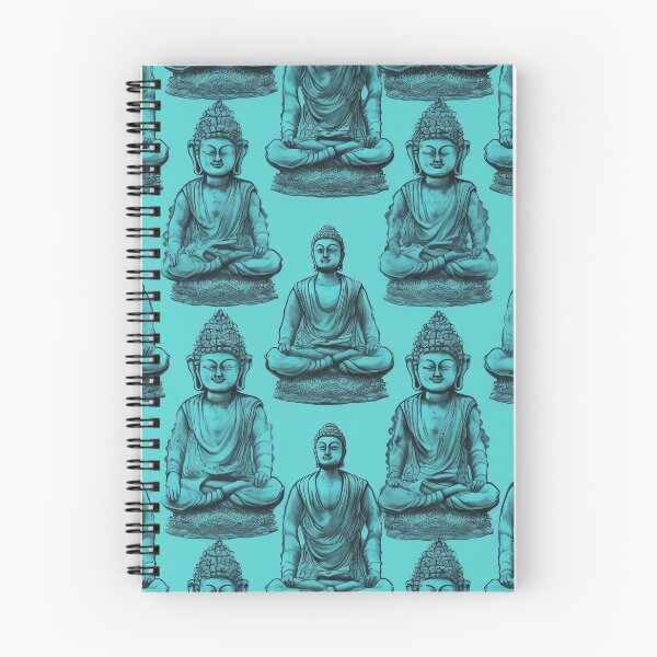 Item preview, The blue buddha pattern designed and sold by TheInspiredAI.