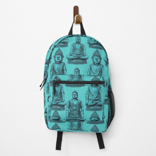 Item preview, The blue buddha pattern designed and sold by TheInspiredAI.