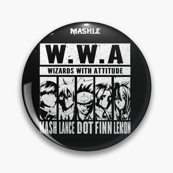 Item preview, MASHLE: MAGIC AND MUSCLES (W.W.A. WIZARDS WITH ATTITUDE) GRUNGE STYLE designed and sold by FunGangStore.