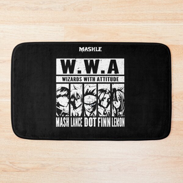 Item preview, MASHLE: MAGIC AND MUSCLES (W.W.A. WIZARDS WITH ATTITUDE) GRUNGE STYLE designed and sold by FunGangStore.