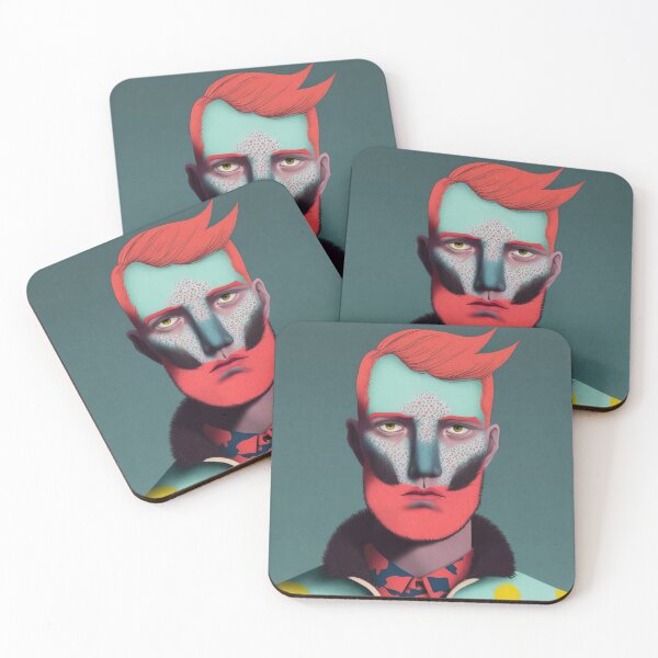 Item preview, Surreal Man Portrait designed and sold by aiko-art.