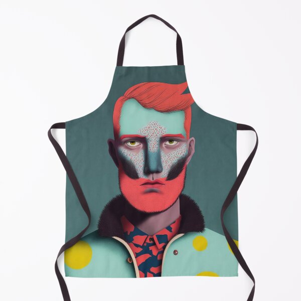 Item preview, Surreal Man Portrait designed and sold by aiko-art.