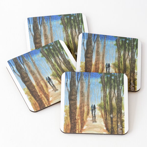 Item preview, Walk amongst the trees designed and sold by watercolorsLiz.