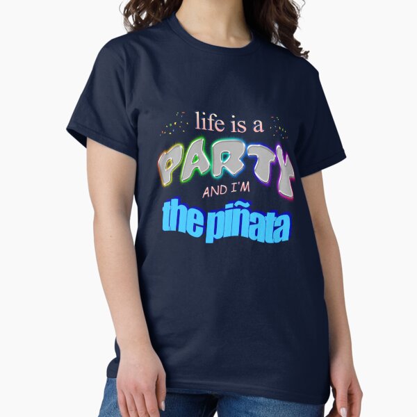 Item preview, Life is a party and i'm the piñata - Funny Birthday Word Art designed and sold by snazzyseagull.