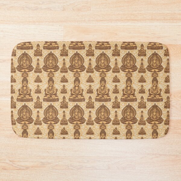 Item preview, The buddha pattern. Brown designed and sold by TheInspiredAI.