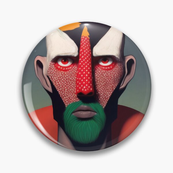 Item preview, Surreal Man Portrait designed and sold by aiko-art.