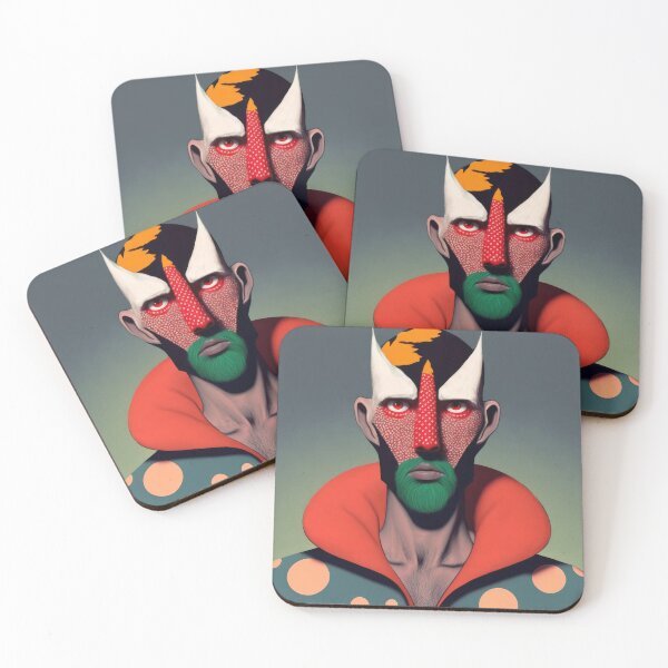 Item preview, Surreal Man Portrait designed and sold by aiko-art.