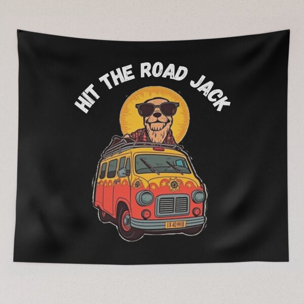 Item preview, Hit The Road Jack designed and sold by blakfrog.