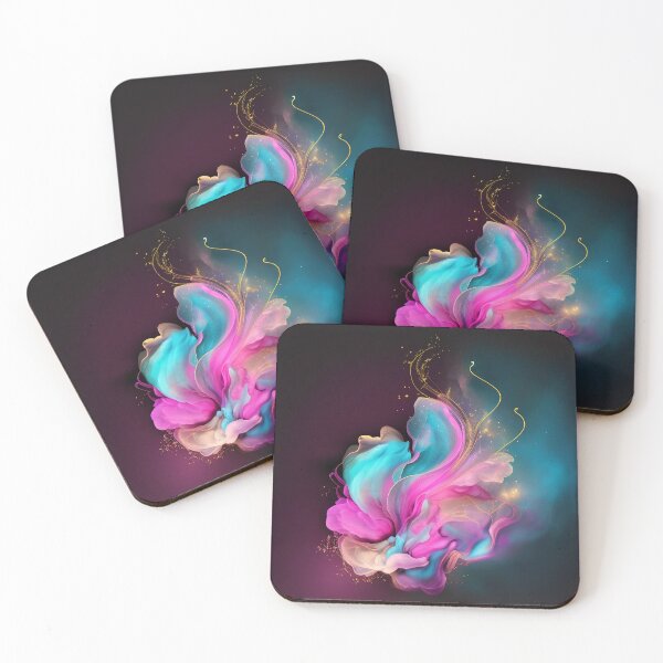 Item preview, alcohol ink, nebula abstract art designed and sold by sbsteam2000.