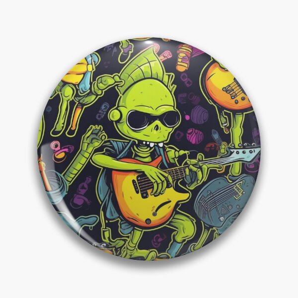 Item preview, Funky Zombies (Groovin') designed and sold by PatternAli3n.