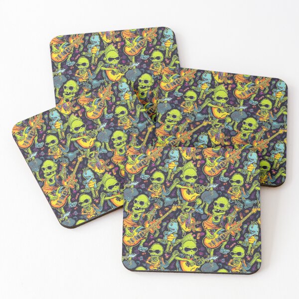 Item preview, Funky Zombies (Groovin') designed and sold by PatternAli3n.
