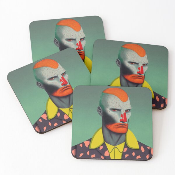 Item preview, Surreal Man Portrait designed and sold by aiko-art.