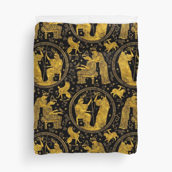 Greek Art Duvet Cover