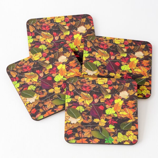 Item preview, nature autumn-colored leaves carpet of colors designed and sold by JaroDesign2023.