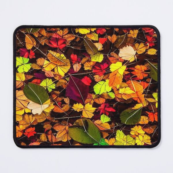 Item preview, nature autumn-colored leaves carpet of colors designed and sold by JaroDesign2023.