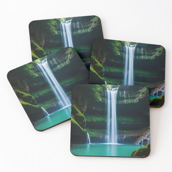 Item preview, Mystic waterfall in a hidden forest designed and sold by RK - Shop.