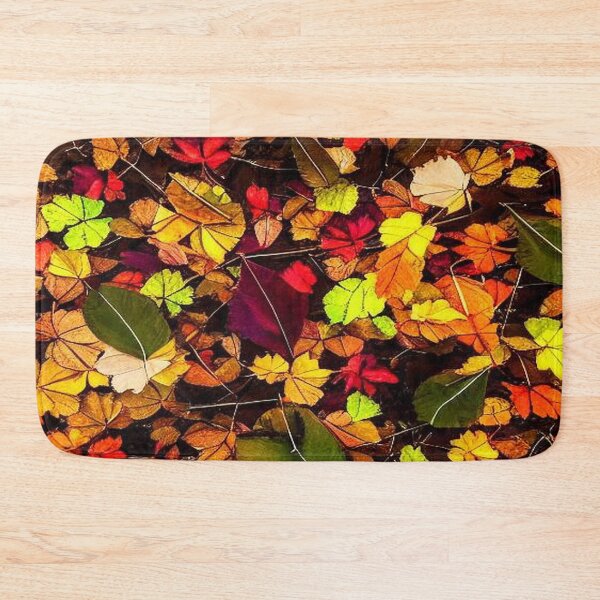 Item preview, nature autumn-colored leaves carpet of colors designed and sold by JaroDesign2023.