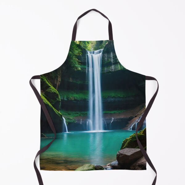 Item preview, Mystic waterfall in a hidden forest designed and sold by RK - Shop.