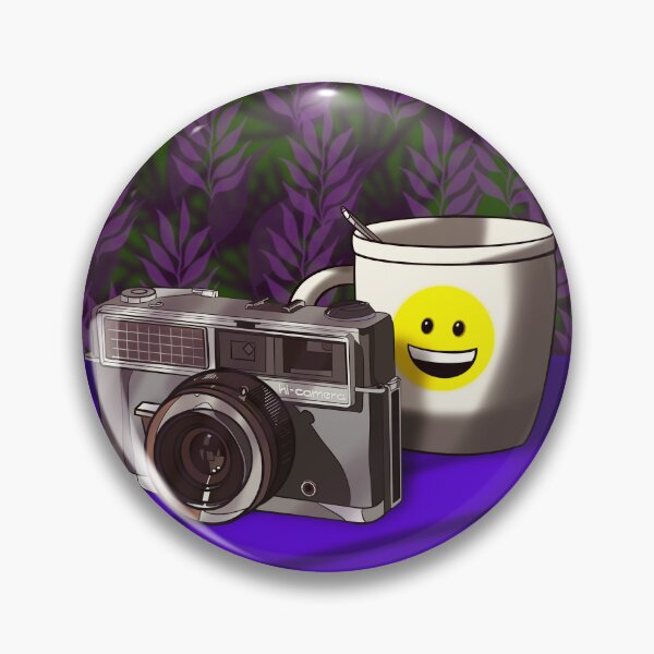 Item preview, Hi-Camera and Coffee (smiley face) designed and sold by Wayne Young Arts.