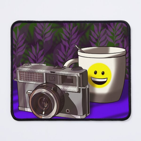Item preview, Hi-Camera and Coffee (smiley face) designed and sold by Wayne Young Arts.