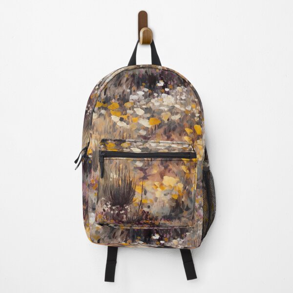 Item preview, California Golden Fields Superbloom Abstract Landscape Floral Pattern designed and sold by semisoberme.